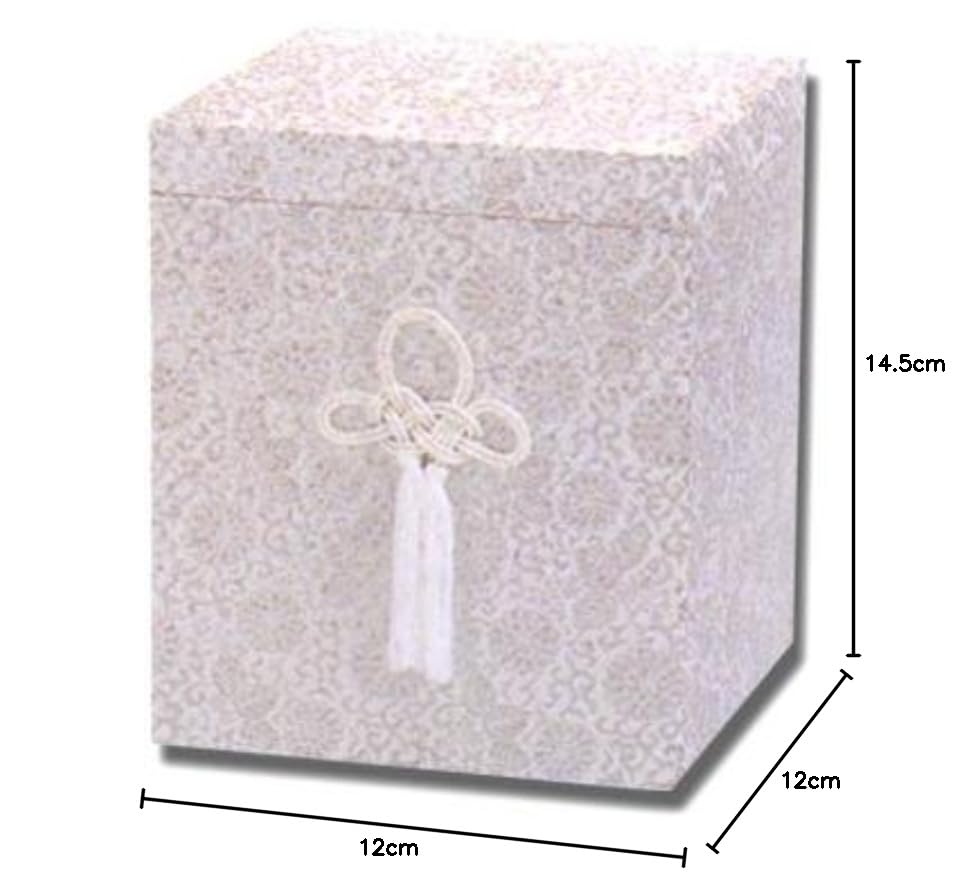 Amazon｜上金張箱 ヌキナシ箱 / 銀 / 5寸用 / 骨箱 骨壷 カバー